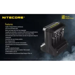 Nitecore I8 Charger -Nitecore i8 10