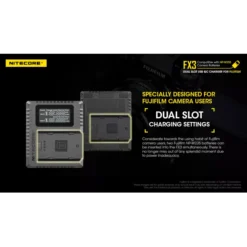 Nitecore FX3 Fujifilm Camera Charger -Nitecore nitecore fx3 7