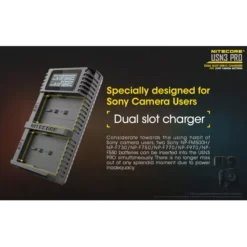 Nitecore USN3 Pro Sony Camera Charger -Nitecore nitecore usn3 pro 3