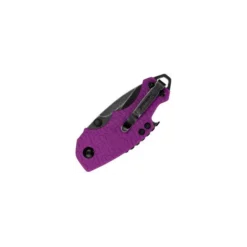 Kershaw Shuffle - Purple GRN Handle & Blackwash Blade -Nitecore p2 3