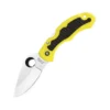 Spyderco Snap-It Salt - FRN/Kraton Handle & Plain Blade -Nitecore salt