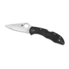 Spyderco Delica 4 - FRN Handle & Plain Satin Blade -Nitecore spyderco c11pbk sabre delica 4