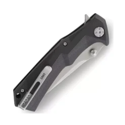 CRKT Tighe Tac Two - GRN Handle & Plain Satin Blade -Nitecore tt4 2